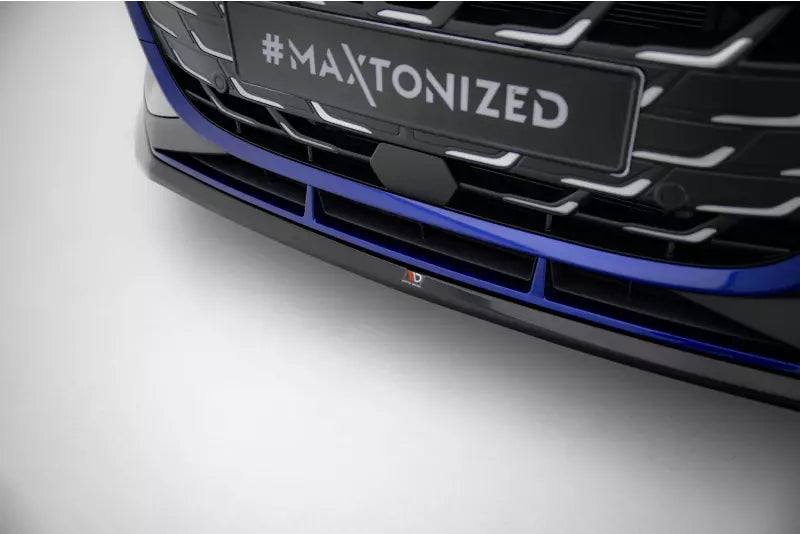 Maxton Design Frontlippe V.2 für Audi S3 / A3 S-line 8Y Facelift Hochglanz schwarz – Ansicht 3