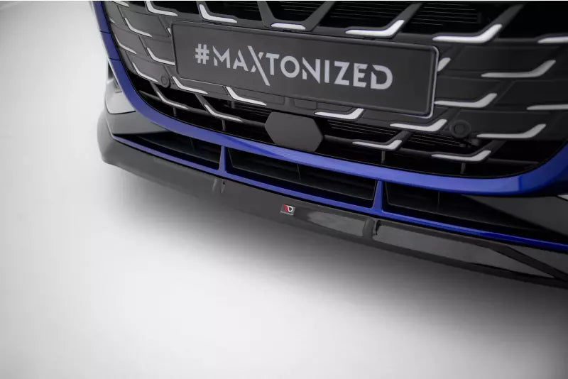 Maxton Design Frontlippe V.3 für Audi S3 / A3 S-line 8Y Facelift Hochglanz schwarz – Ansicht 3