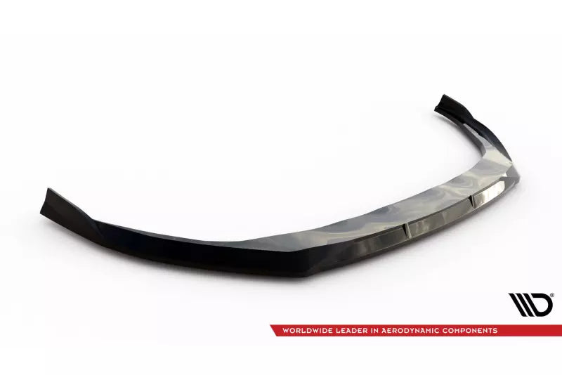 Maxton Design Frontlippe V.3 für Audi S3 / A3 S-line 8Y Facelift Hochglanz schwarz – Ansicht 4