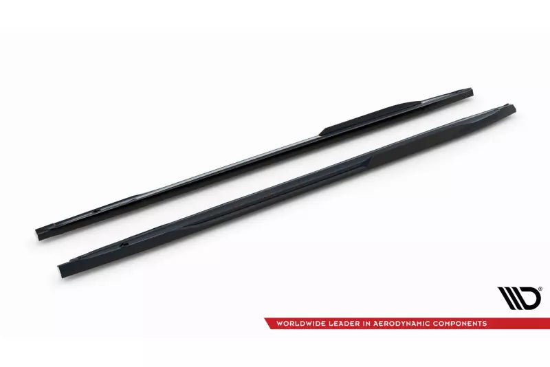 Maxton Design Seitenschweller (Paar) für Audi S3 / A3 S-line 8Y Facelift Hochglanz schwarz – Ansicht 4