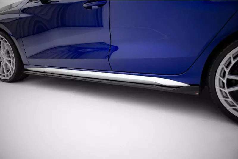 Maxton Design Seitenschweller (Paar) für Audi S3 / A3 S-line 8Y Facelift Hochglanz schwarz – Ansicht 3