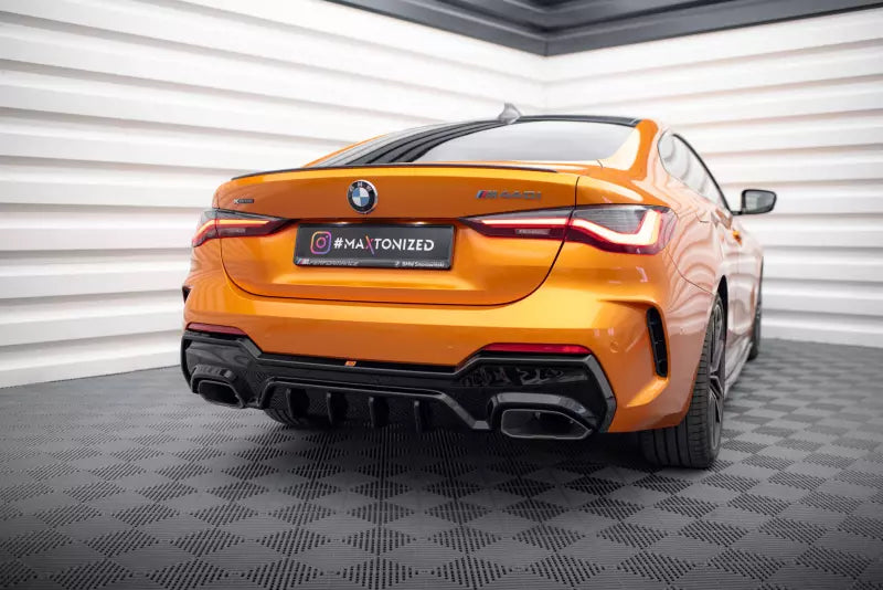 Maxton Design Heckdiffusor für BMW M440i / M440d G22 / G23 / G22 Facelift / G23 Facelift Hochglanz schwarz – Ansicht 3