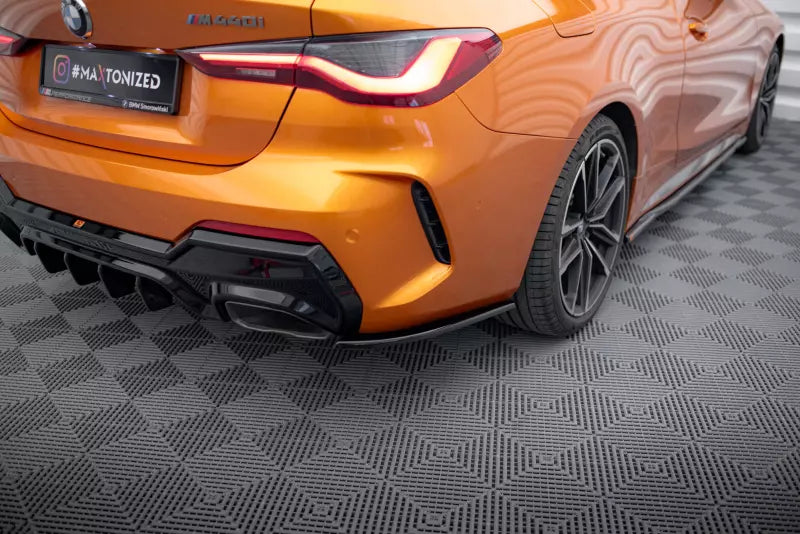 Maxton Design Diffusor Flaps V.5 für BMW 4er M440i G22 / G23 / G22 Facelift / G23 Facelift Hochglanz schwarz – Ansicht 4