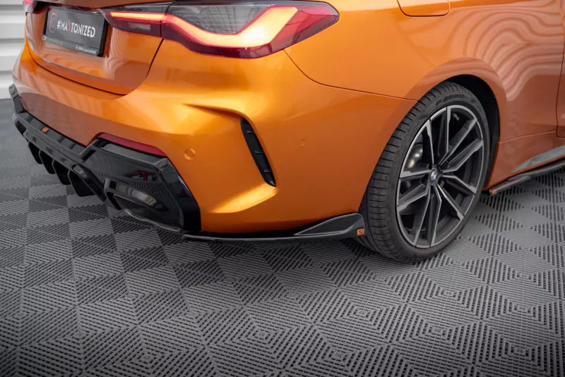 Maxton Design Diffusor Flaps V.6 für BMW 4er M440i G22 / G23 / G22 Facelift / G23 Facelift Hochglanz schwarz – Ansicht 4