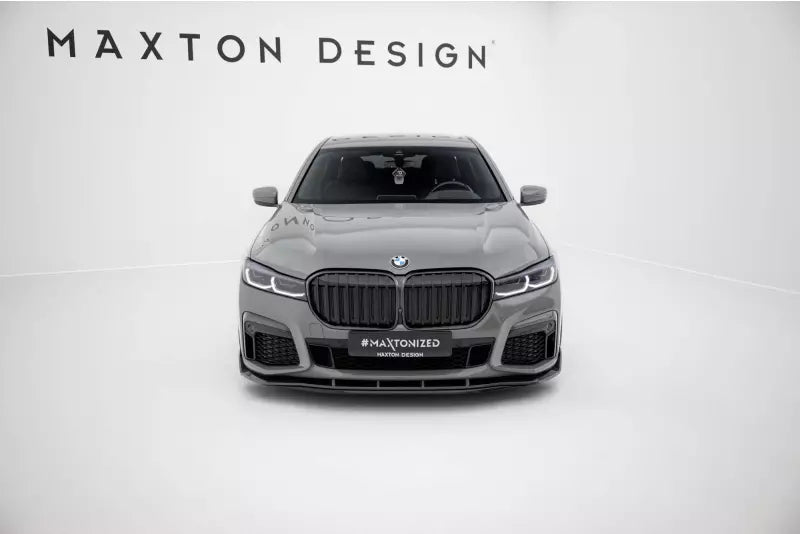 Maxton Design Carbon Frontlippe für BMW 7 M-Paket G11 Facelift Hochglanz schwarz – Ansicht 2