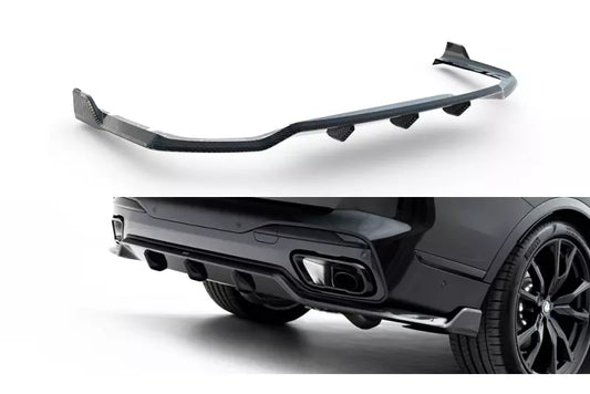 Maxton Design Carbon Heckdiffusor für BMW X7 M-Paket G07 Facelift 2022- – Ansicht 1