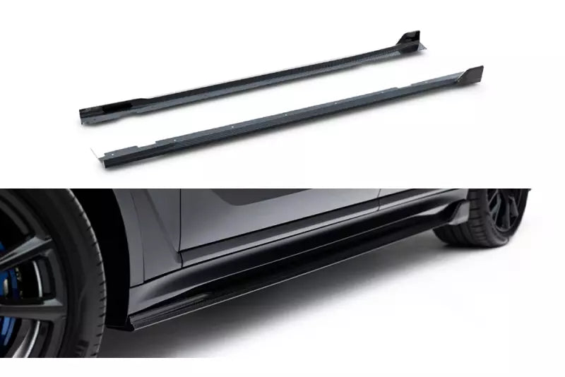 Maxton Design Carbon Seitenschweller (Paar) für BMW X7 M-Paket G07 Facelift 2022- – Ansicht 1