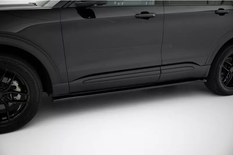 Maxton Design Seitenschweller (Paar) für Ford Explorer XLT Mk6 Hochglanz schwarz – Ansicht 1