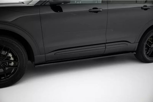 Maxton Design Seitenschweller (Paar) für Ford Explorer XLT Mk6 Hochglanz schwarz – Ansicht 1