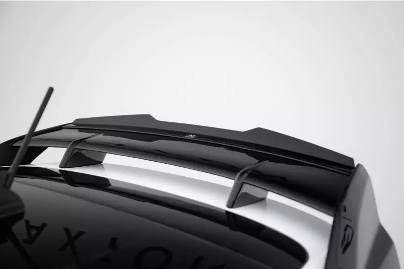 Maxton Design Heckspoiler Lippe für Ford Fiesta ST / ST-Line Mk8 (für FO-FI-8-FH1FP) Hochglanz schwarz – Ansicht 4