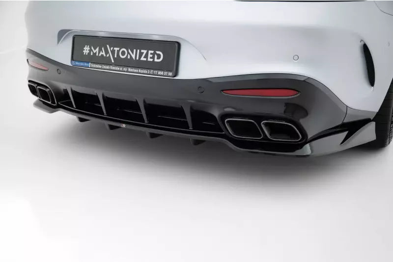 Maxton Design Heckdiffusor V.2 für Mercedes-AMG GT 63 C192 Hochglanz schwarz – Ansicht 1