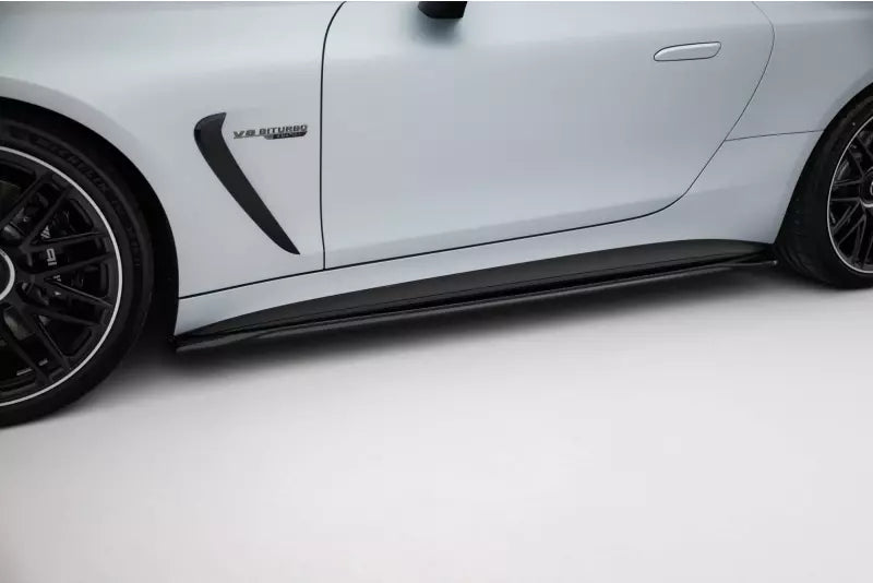 Maxton Design Seitenschweller (Paar) für Mercedes-AMG GT 63 C192 Hochglanz schwarz – Ansicht 1