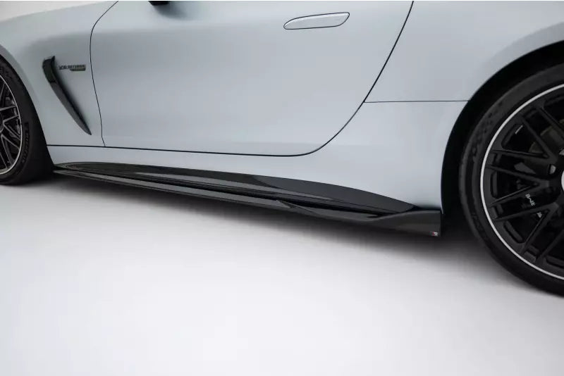 Maxton Design Seitenschweller (Paar) für Mercedes-AMG GT 63 C192 Hochglanz schwarz – Ansicht 3