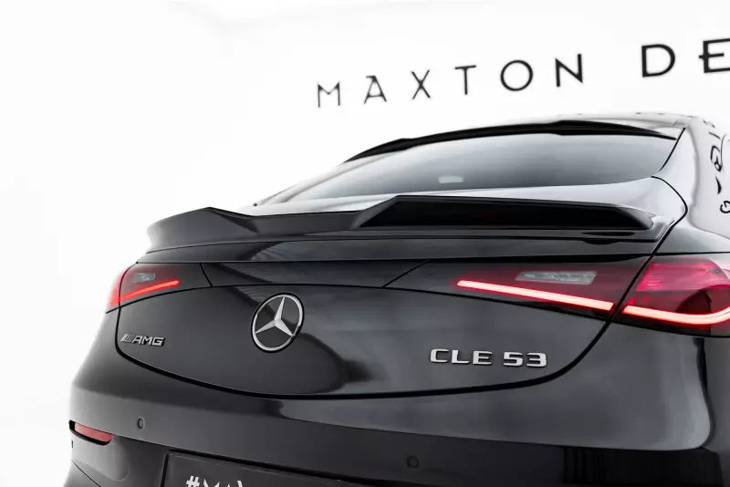 Maxton Design Heckspoiler 3D für Mercedes CLE AMG-Line C236 Hochglanz schwarz – Ansicht 1