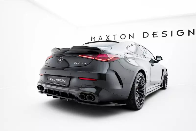 Maxton Design Heckspoiler 3D für Mercedes CLE AMG-Line C236 Hochglanz schwarz – Ansicht 2