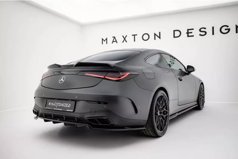 Maxton Design Heckdiffusor für Mercedes CLE AMG-Line C236 Hochglanz schwarz – Ansicht 2