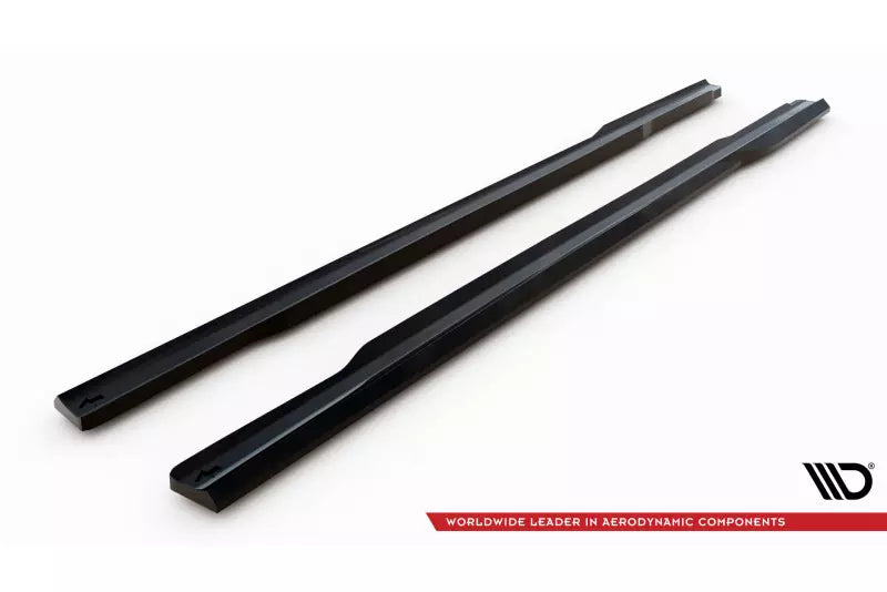 Maxton Design Seitenschweller (Paar) für Mercedes CLE AMG-Line C236 Hochglanz schwarz – Ansicht 4