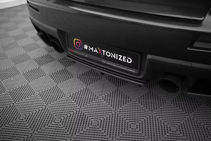 Maxton Design Street Pro Heckdiffusor für Mitsubishi Lancer EVO X schwarz – Ansicht 3