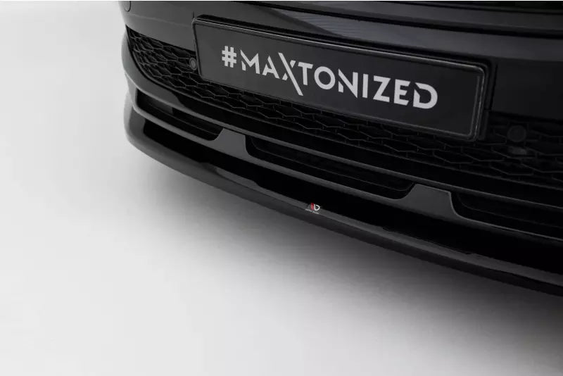Maxton Design Frontlippe V.1 für Skoda Kamiq Monte Carlo Mk1 Facelift Hochglanz schwarz – Ansicht 3