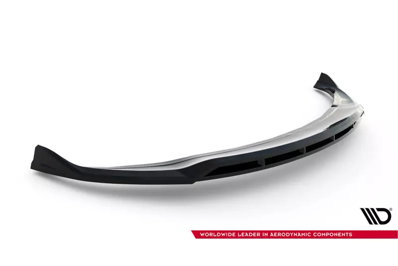 Maxton Design Frontlippe V.1 für Tesla Model 3 Performance Mk1 Facelift Hochglanz schwarz – Ansicht 4