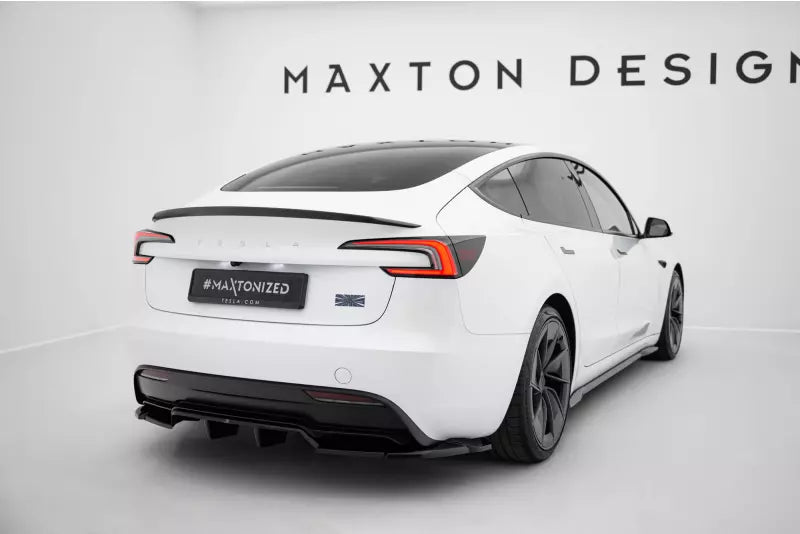 Maxton Design Heckdiffusor V.2 für Tesla Model 3 Performance Mk1 Facelift Hochglanz schwarz – Ansicht 2