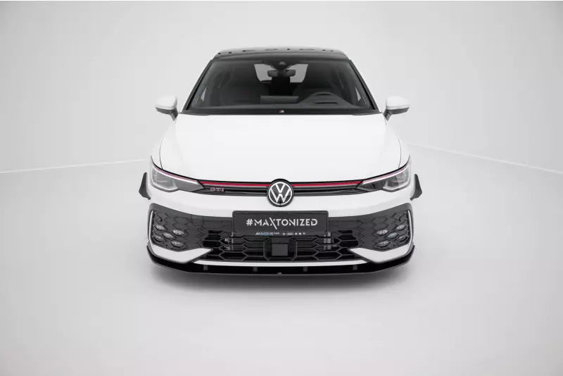 Maxton Design Street Pro Frontlippe für VW Golf 8 Facelift GTI / GTE / R-Line schwarz – Ansicht 2