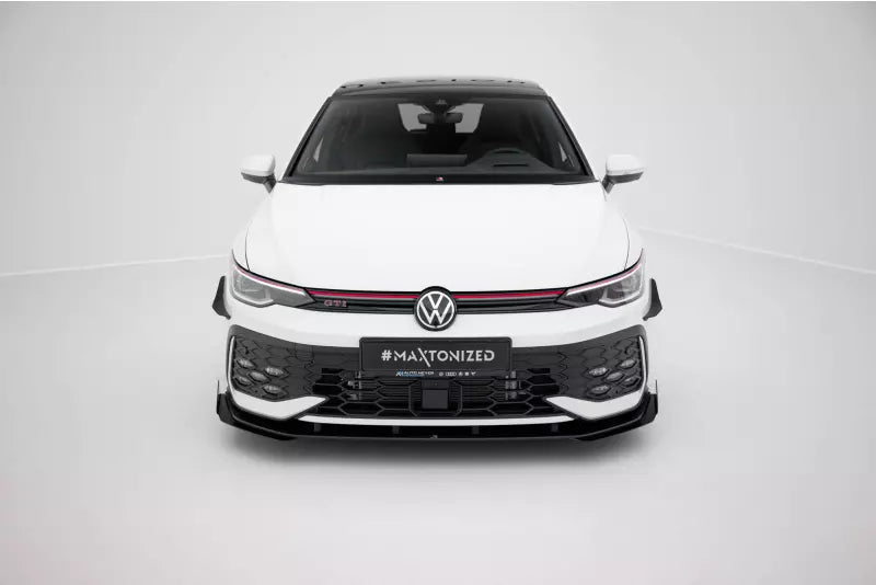 Maxton Design Street Pro Flaps für VW Golf 8 Facelift GTI / GTE / R-Line Hochglanz schwarz – Ansicht 2