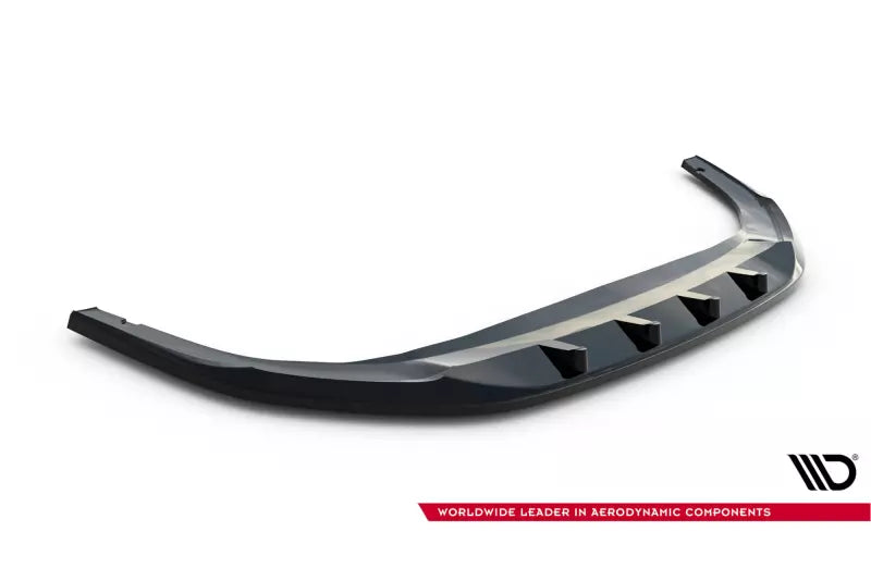 Maxton Design Frontlippe V.5 für VW Golf 8 Facelift GTI / GTE / R-Line Hochglanz schwarz – Ansicht 4