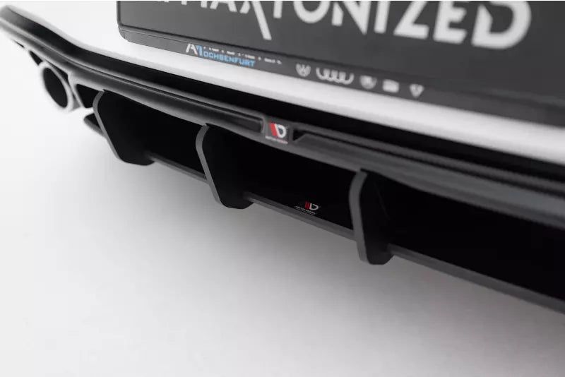 Maxton Design Street Pro Heckdiffusor V.5 für VW Golf 8 GTI schwarz – Ansicht 3