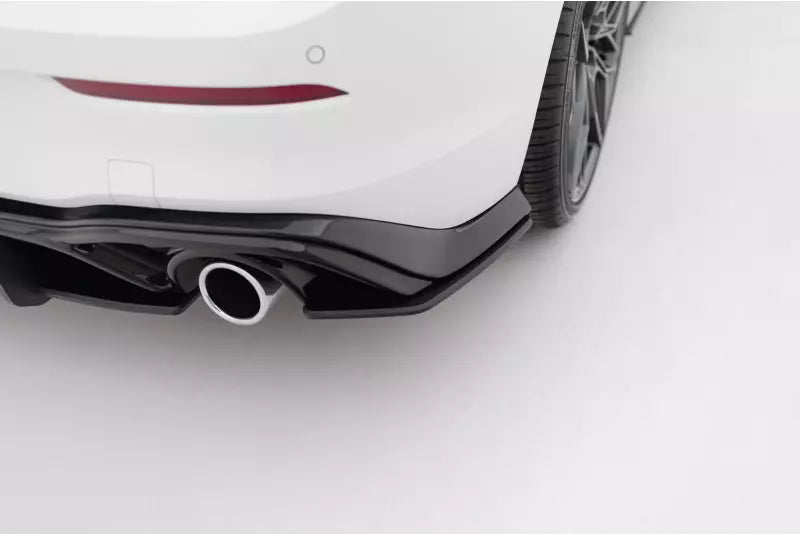 Maxton Design Street Pro Diffusor Flaps V.1 für VW Golf 8 GTI schwarz – Ansicht 1