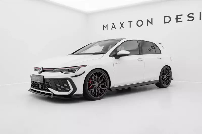 Maxton Design Street Pro Seitenschweller (Paar) V.2 für VW Golf 8 Facelift GTI / GTE / GTI Clubsport / R-Line schwarz – Ansicht 4