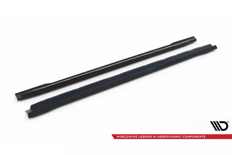 Maxton Design Seitenschweller (Paar) für VW Passat B9 Hochglanz schwarz – Ansicht 4