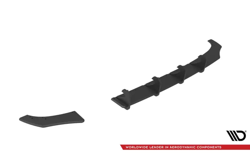 Maxton Design Street Pro Heckdiffusor für VW Polo GTI Mk6 Facelift schwarz – Ansicht 4