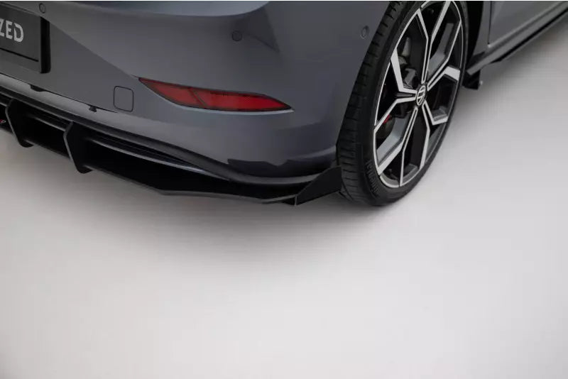 Maxton Design Street Pro Diffusor Flaps für VW Polo GTI Mk6 Facelift Hochglanz schwarz – Ansicht 3
