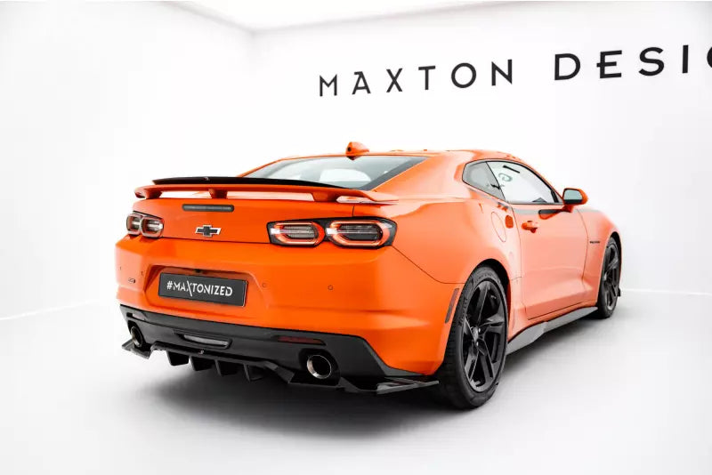 Maxton Design Heckspoiler Lippe für Chevrolet Camaro SS Mk6 Facelift Hochglanz schwarz – Ansicht 2