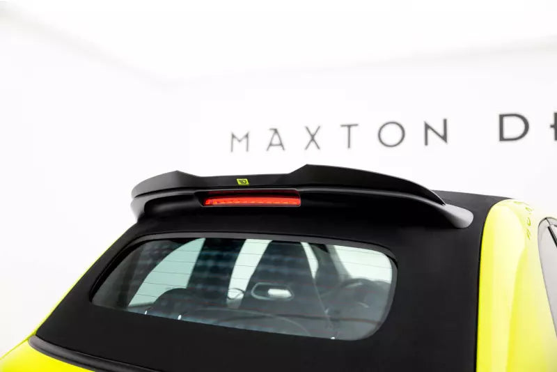 Maxton Design Heckspoiler Lippe für Abarth 500e Hochglanz schwarz – Ansicht 1