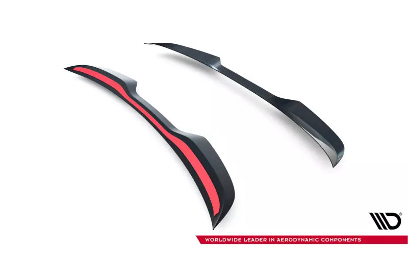 Maxton Design Heckspoiler Lippe für Abarth 500e Hochglanz schwarz – Ansicht 4