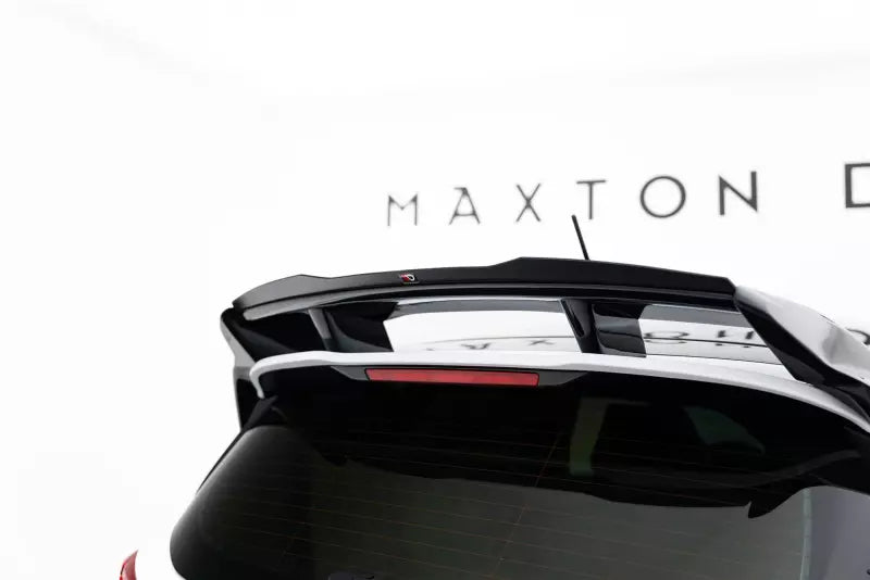 Maxton Design Heckspoiler Lippe für Ford Fiesta ST / ST-Line Mk8 / Mk8 Facelift (für Spoiler FO-FI-8-ST-FH1FP) Hochglanz schwarz – Ansicht 1