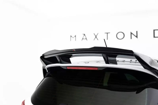Maxton Design Heckspoiler Lippe für Ford Fiesta ST / ST-Line Mk8 / Mk8 Facelift (für Spoiler FO-FI-8-ST-FH1FP) Hochglanz schwarz – Ansicht 1