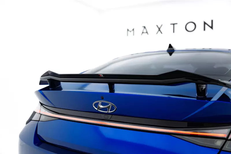 Maxton Design Heckspoiler Lippe für Hyundai Elantra N Mk7 Hochglanz schwarz – Ansicht 1