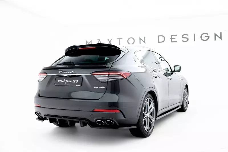 Maxton Design Heckspoiler Lippe (oben) für Maserati Levante GT Mk1 Facelift Hochglanz schwarz – Ansicht 2