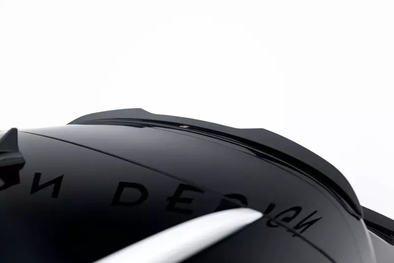 Maxton Design Heckspoiler Lippe (oben) für Maserati Levante GT Mk1 Facelift Hochglanz schwarz – Ansicht 3