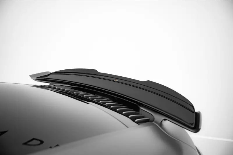 Maxton Design Heckspoiler Lippe für Porsche 911 Turbo S Aero Kit 992 Hochglanz schwarz – Ansicht 4