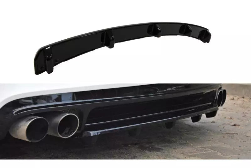 Maxton Design Heckdiffusor für Audi TT S 8J DTM Look Hochglanz schwarz – Ansicht 1