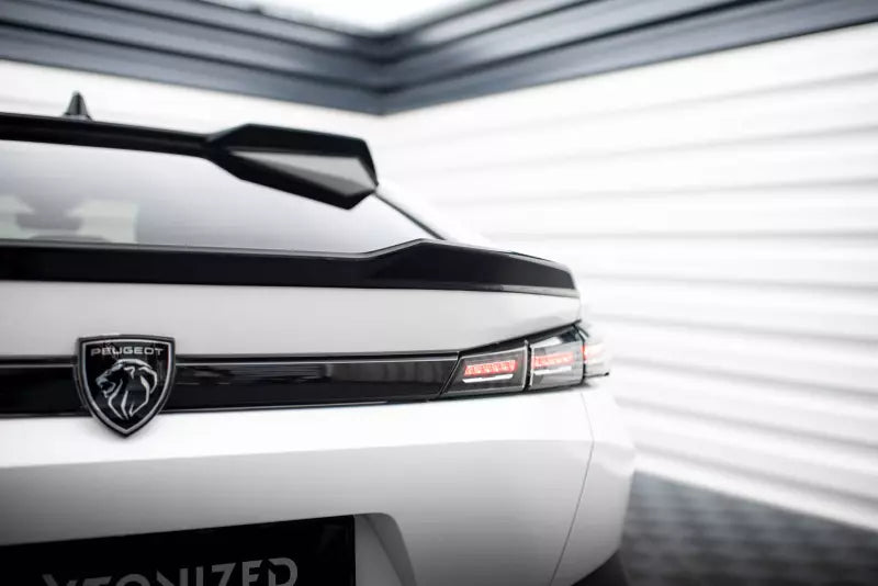 Maxton Design Heckspoiler 3D V.2 für Peugeot 408 Mk1 Hochglanz schwarz – Ansicht 3