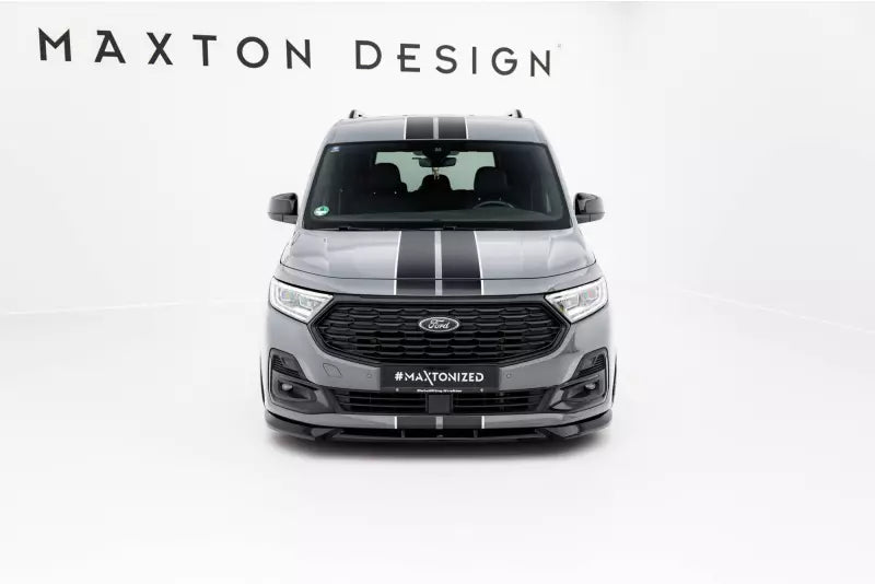 Maxton Design Frontlippe für Ford Transit Connect Mk3 Hochglanz schwarz – Ansicht 2
