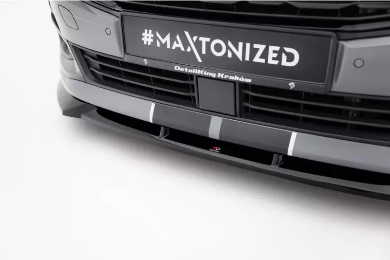 Maxton Design Frontlippe für Ford Transit Connect Mk3 Hochglanz schwarz – Ansicht 3