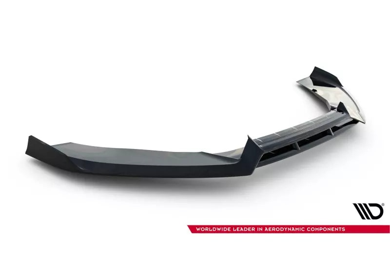 Maxton Design Frontlippe V.3 für Audi A6 / A6 C7 S-Line / S6 C7 Facelift Hochglanz schwarz – Ansicht 4