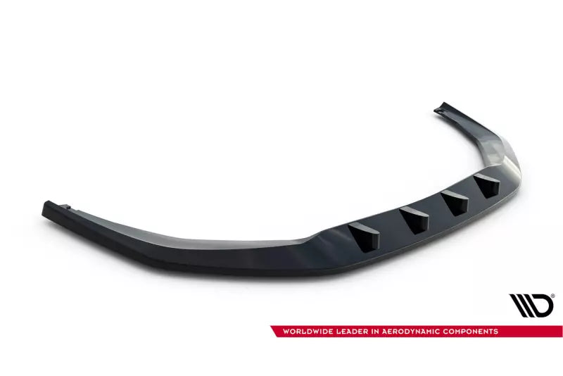 Maxton Design Frontlippe V.1 für Audi S8 / A8 S-Line D5 Facelift Hochglanz schwarz – Ansicht 4