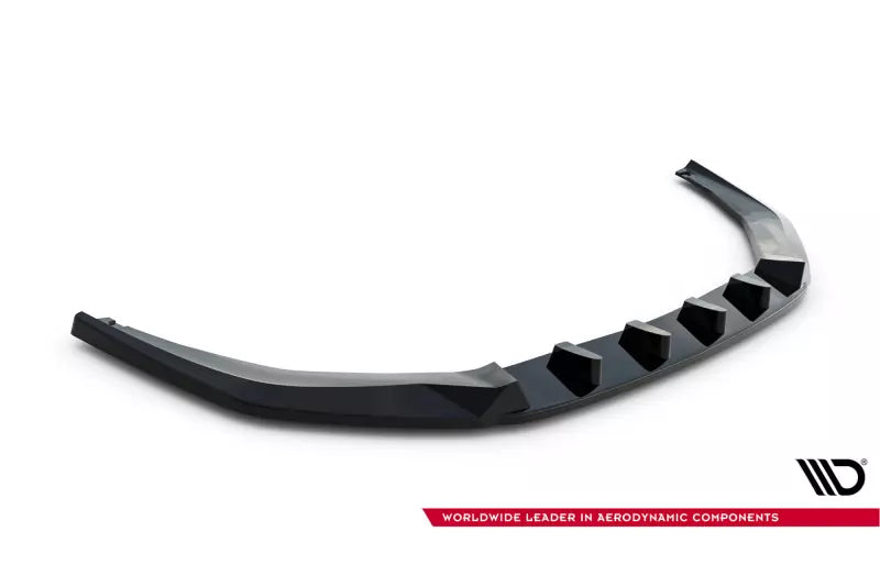 Maxton Design Frontlippe V.2 für Audi S8 / A8 S-Line D5 Facelift Hochglanz schwarz – Ansicht 4